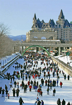 Rideau Canal Skateway Source: NCC